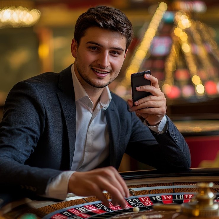 Tampilan meja SA Gaming dengan dealer langsung di platform jpnation